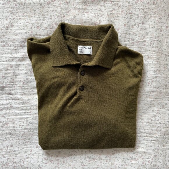 Frank & Oak - Merino wool polo sweater // **SOLD** - Picture 10 of 10